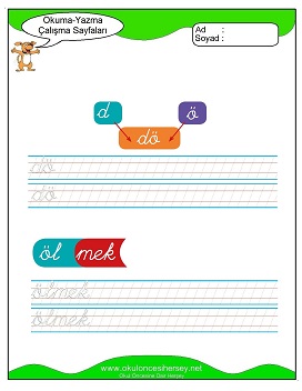 öbüşzç Grubu Çalışma Sayfaları